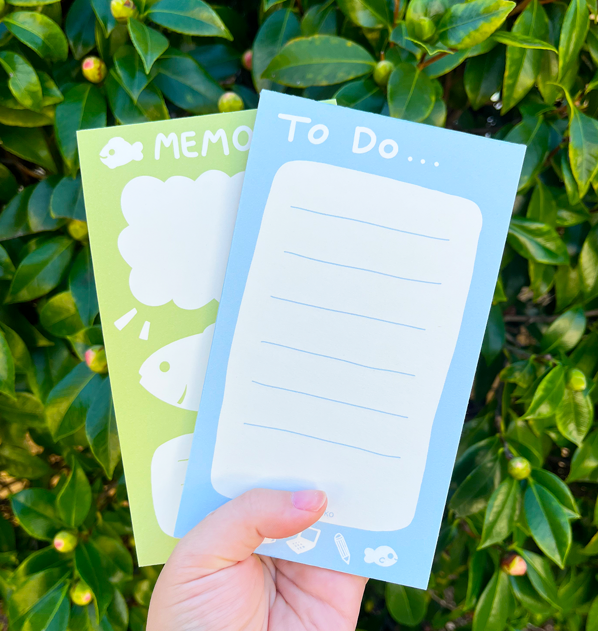 Minnow Memo Pads