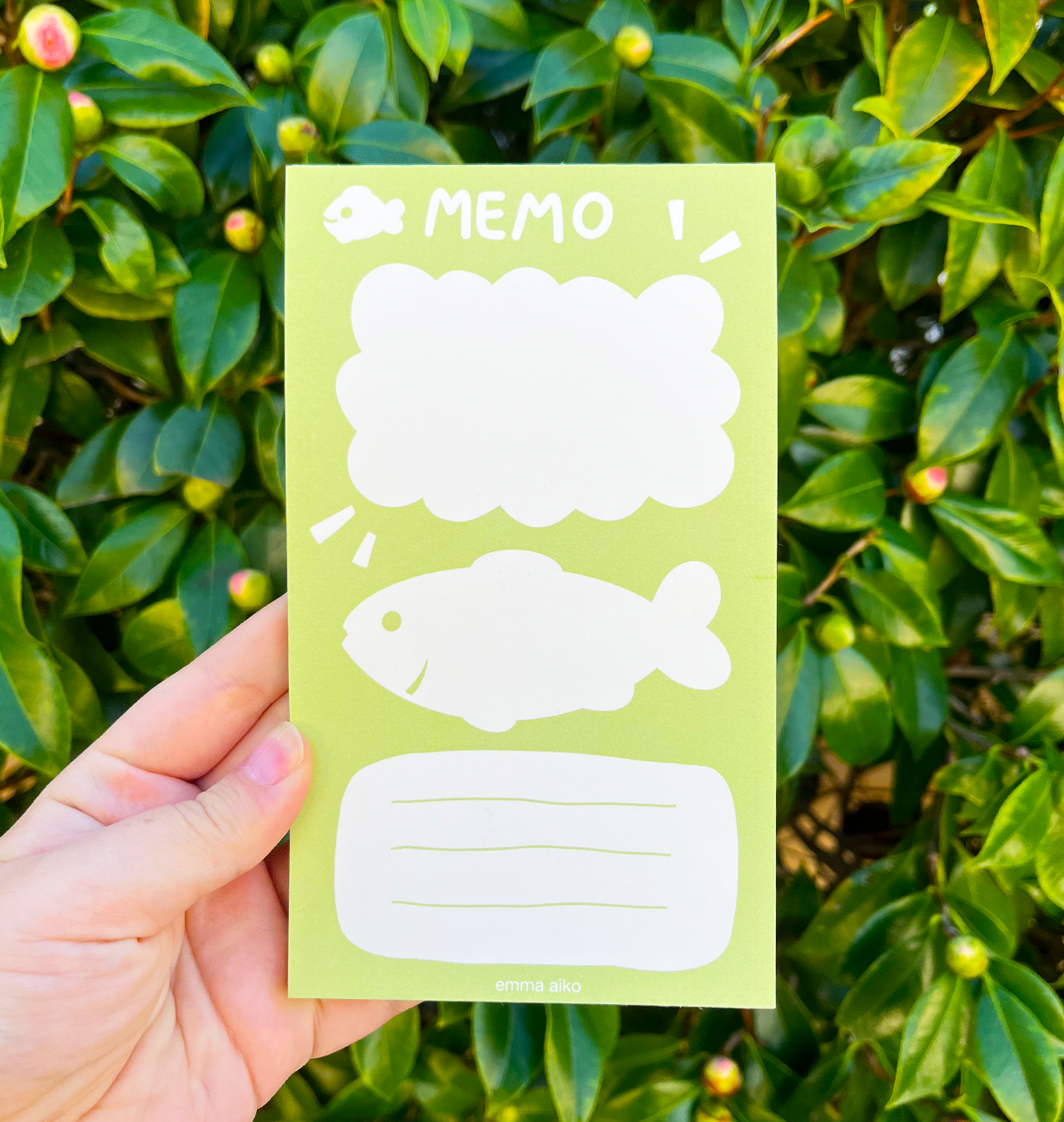 Minnow Memo Pads
